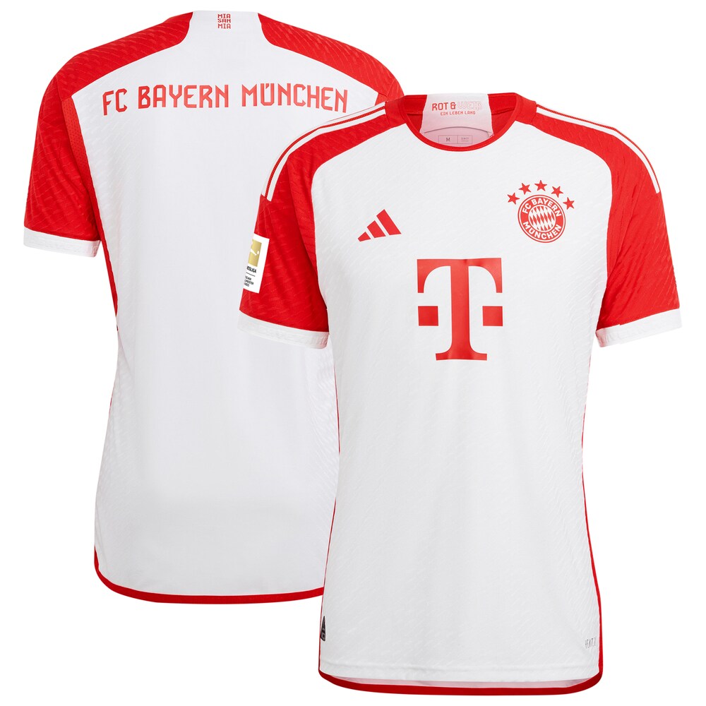  Bayern Munich 2023/24 Home Patch Jersey - White