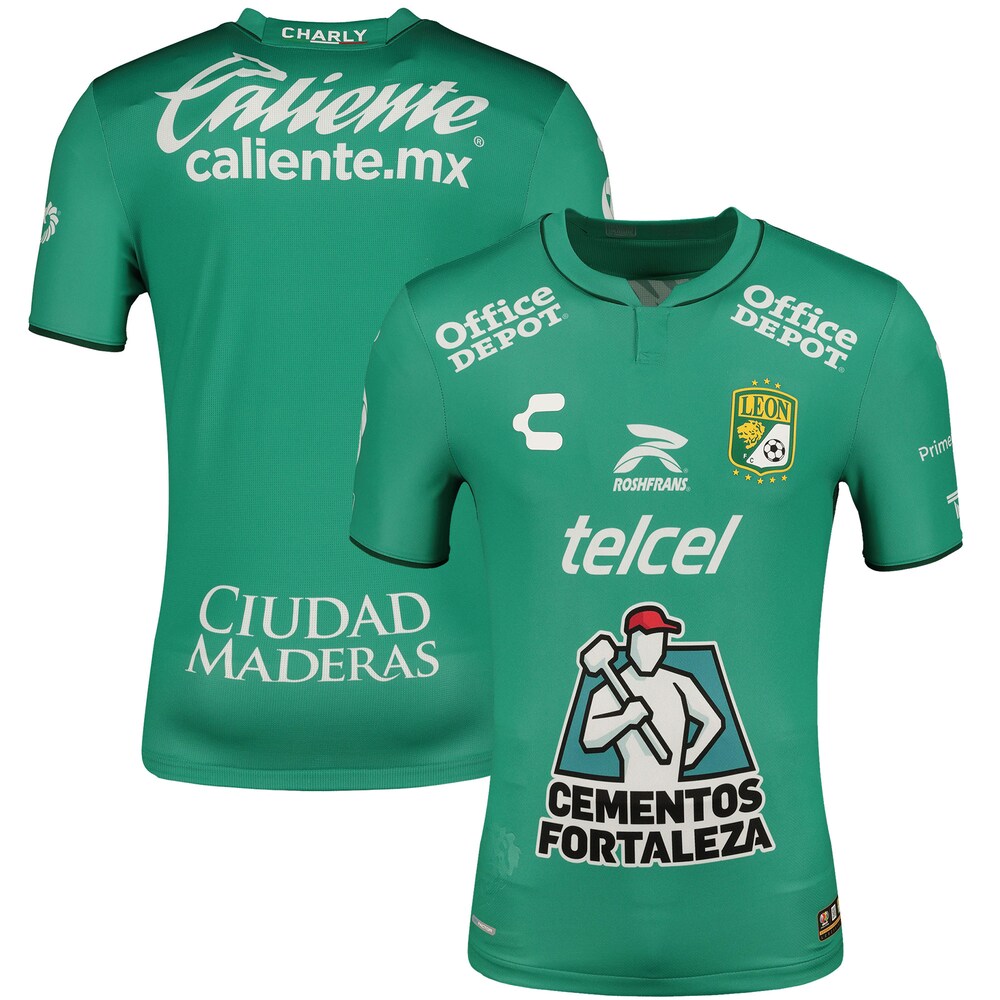  Club Leon Charly 2023/24 Home Jersey - Green
