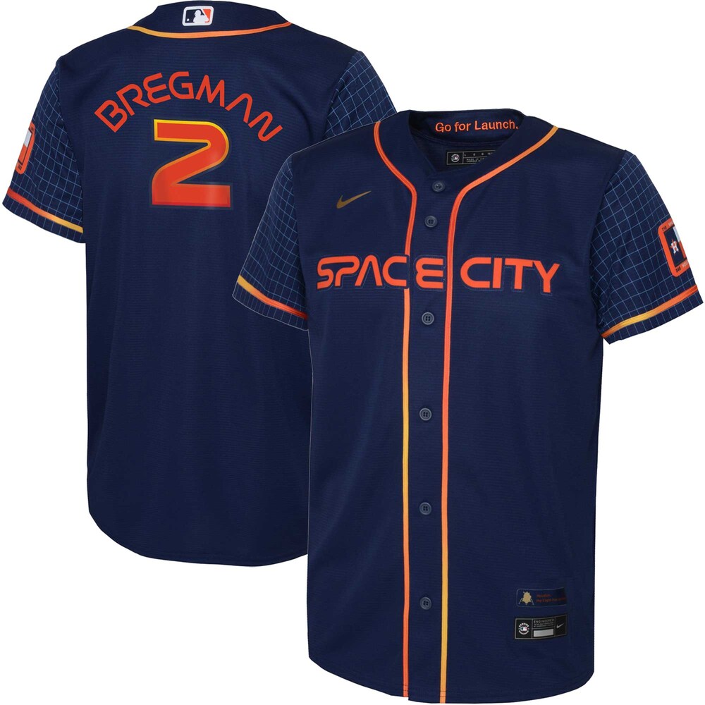  Houston Astros Nike Toddler 2022 City Connect Replica Player Jersey - Navy