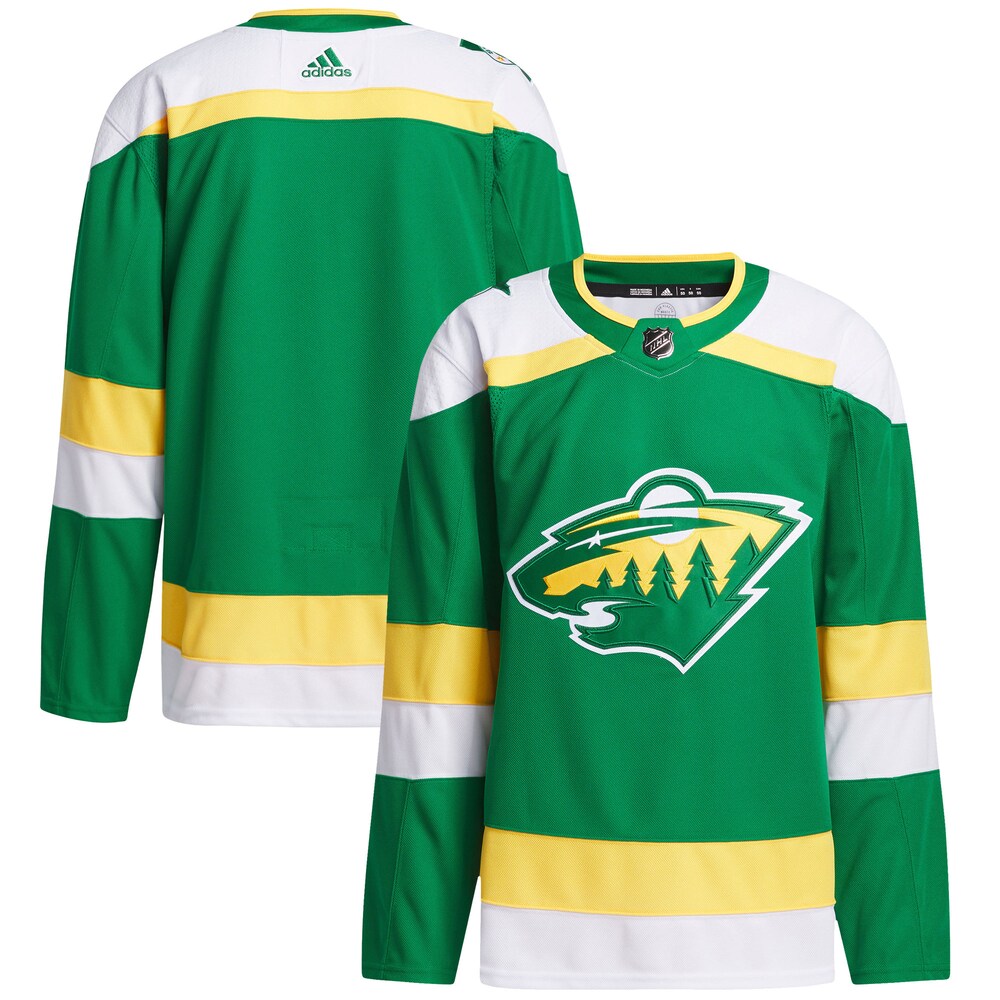  Minnesota Wild adidas 2023/24 Alternate Primegreen Authentic Jersey - Green