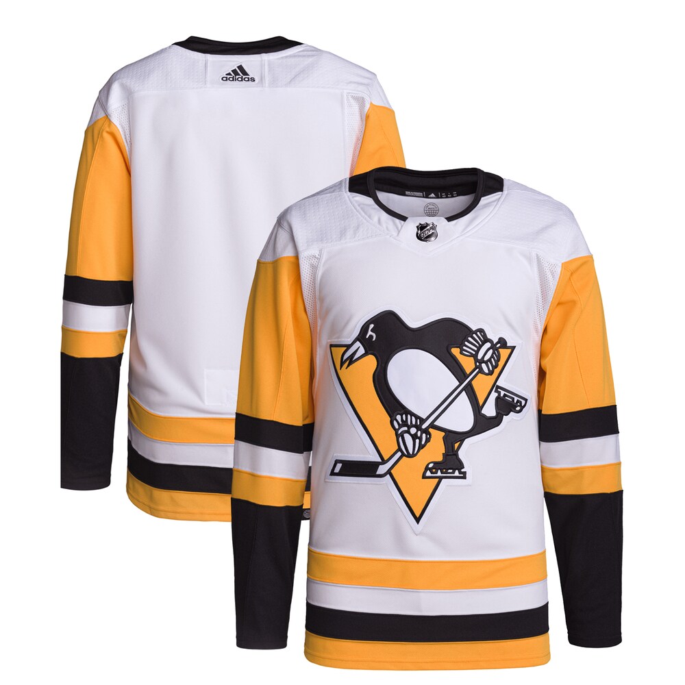  Pittsburgh Penguins adidas Away Primegreen Authentic Pro Jersey - White