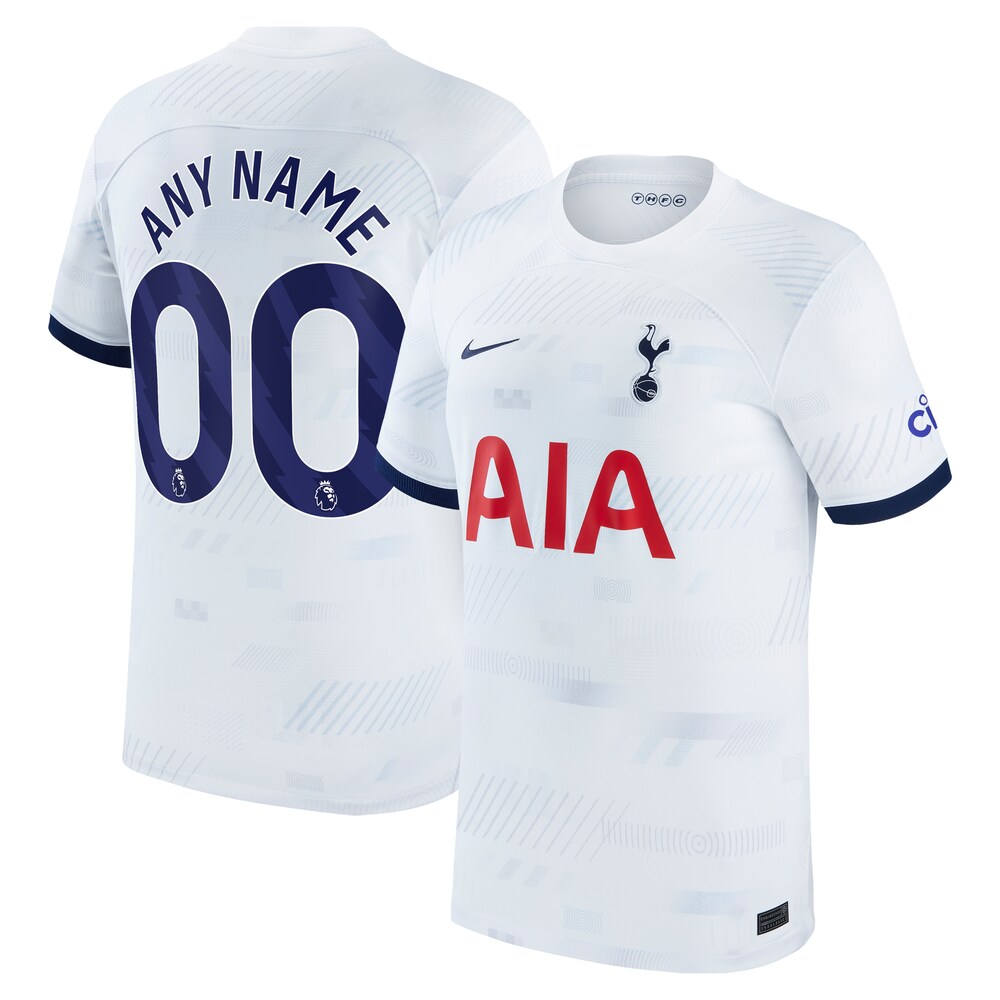  Tottenham Hotspur Nike Home 2023/24 Custom Replica Jersey - White
