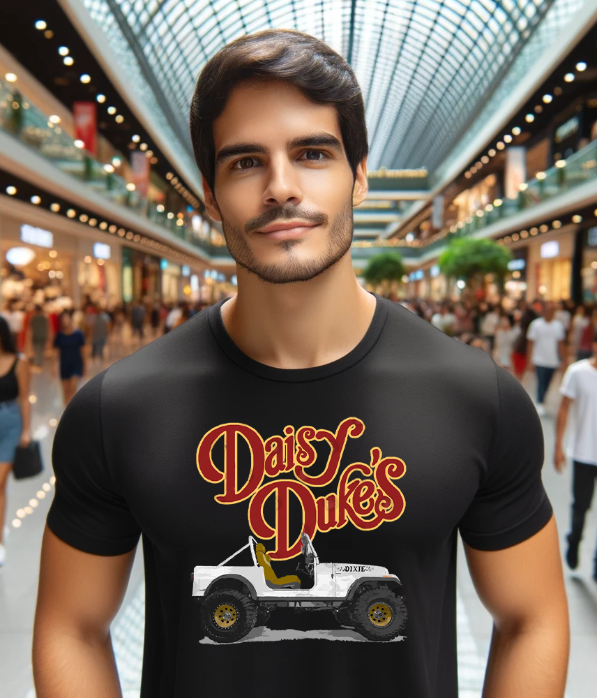 Daisy Duke&39;s Dixie Jeep T-Shirt