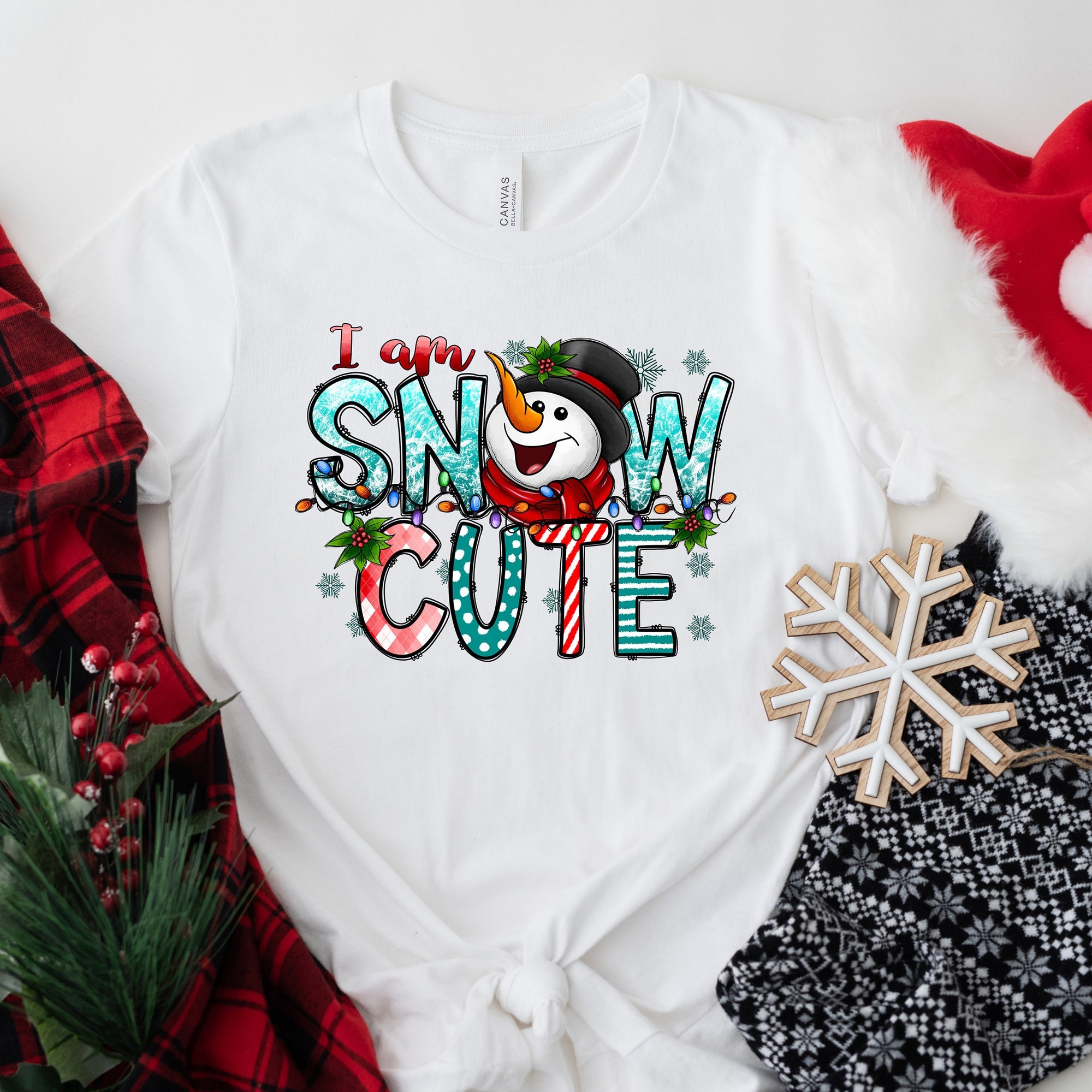 I Am Snow Cute Sweatshirt, Snowman Sweater, Secret Santa Gift, Christmas Sweatshirt for Women, Holiday Apparel, Cute Christmas Sweater