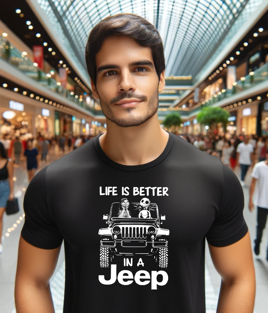 Life Is Better In A Jeep T-Shirt