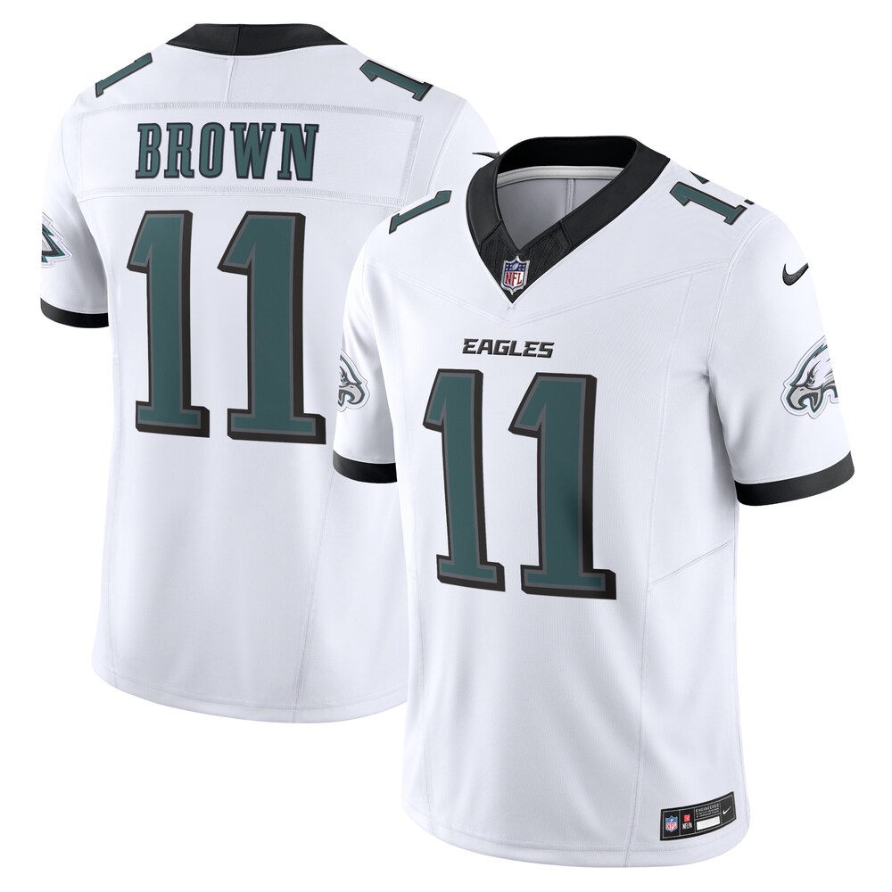 A.J. Brown Philadelphia Eagles Nike Vapor F.U.S.E. Limited Jersey - White