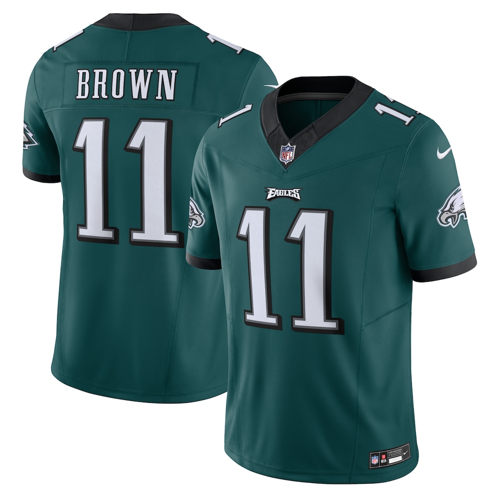 A.J. Brown Philadelphia Eagles Vapor F.U.S.E. Limited Jersey | Green