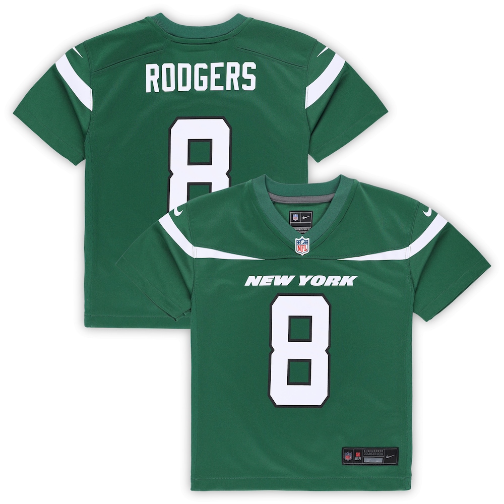 Aaron Rodgers New York Jets Infant Game Jersey - Gotham Green