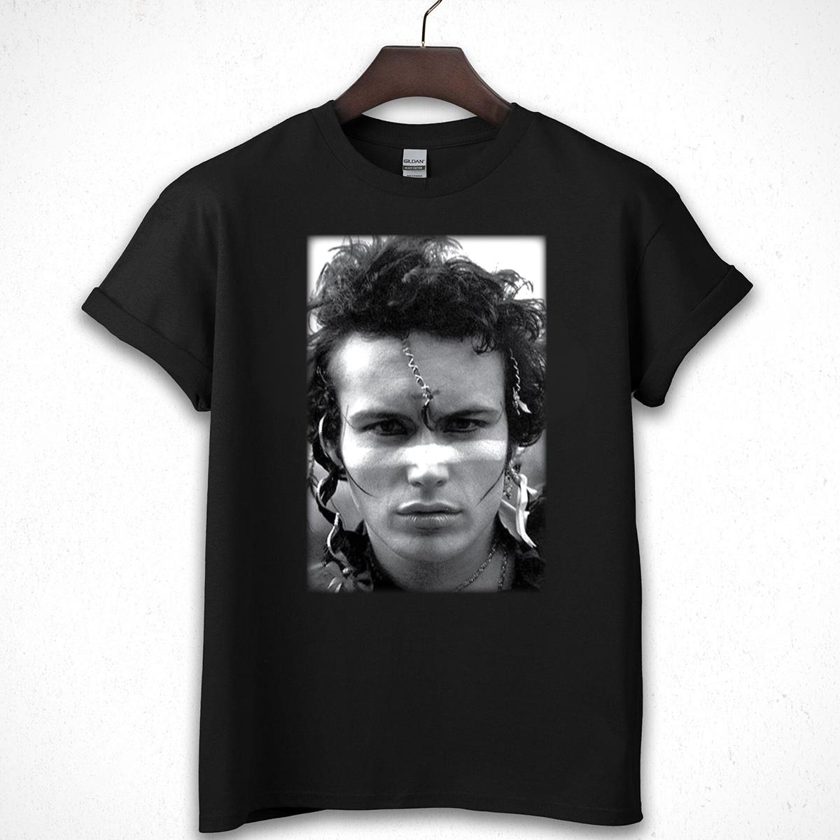 Adam Ant Vintage 80s New Wave Retro Fan Black Unisex T-Shirt