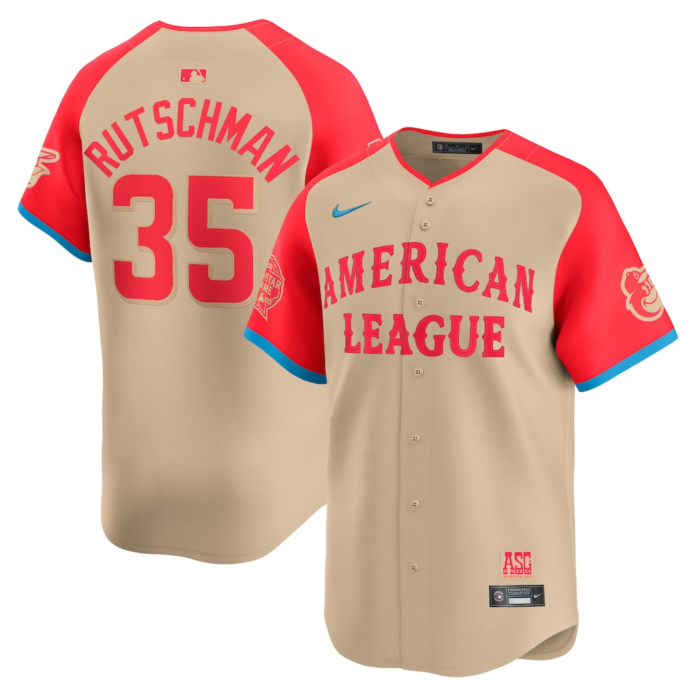 Adley Rutschman American League 2024 MLB All-Star Game Limited Player Jersey - Cream