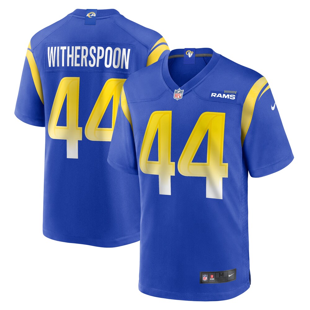 Ahkello Witherspoon Los Angeles Rams Nike  Game Jersey -  Royal