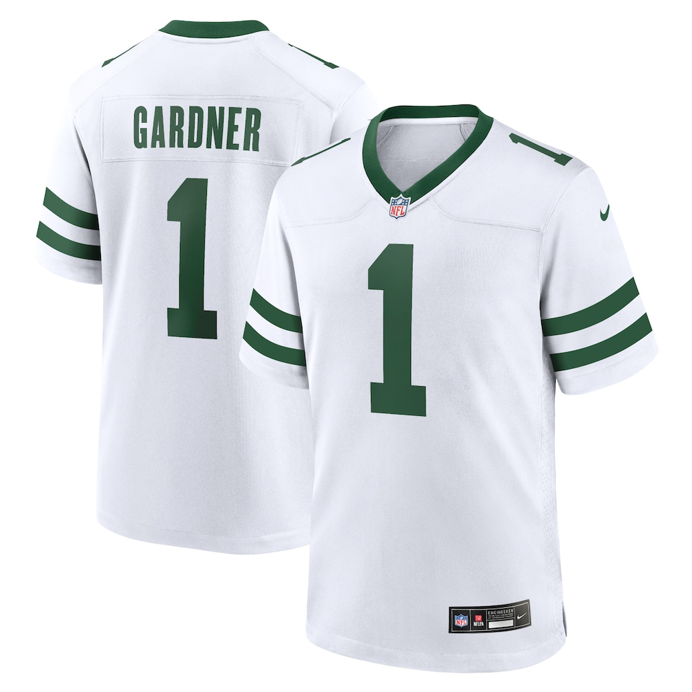 Ahmad Sauce Gardner New York Jets Game Jersey | Legacy White