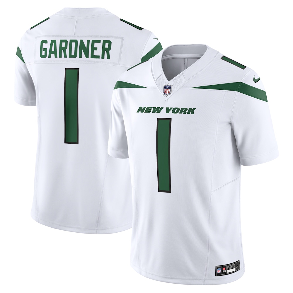 Ahmad Sauce Gardner New York Jets Vapor F.U.S.E. Limited Jersey - White