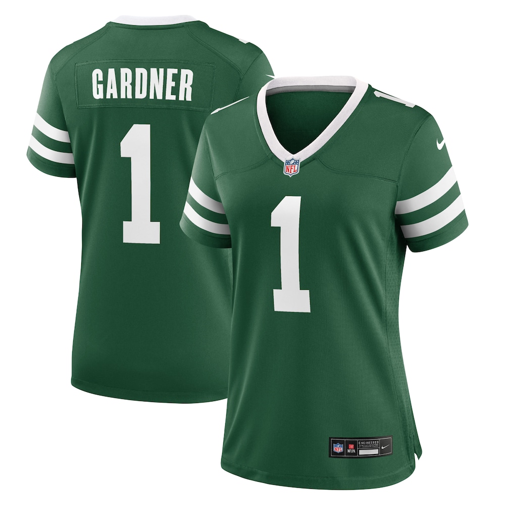 Ahmad Sauce Gardner New York Jets Women's Game Jersey | Legacy Green