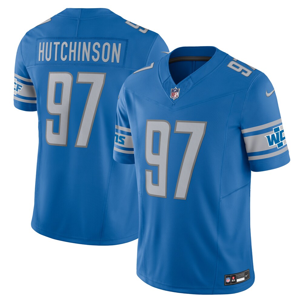 Aidan Hutchinson Detroit Lions Vapor F.U.S.E. Limited Jersey | Blue