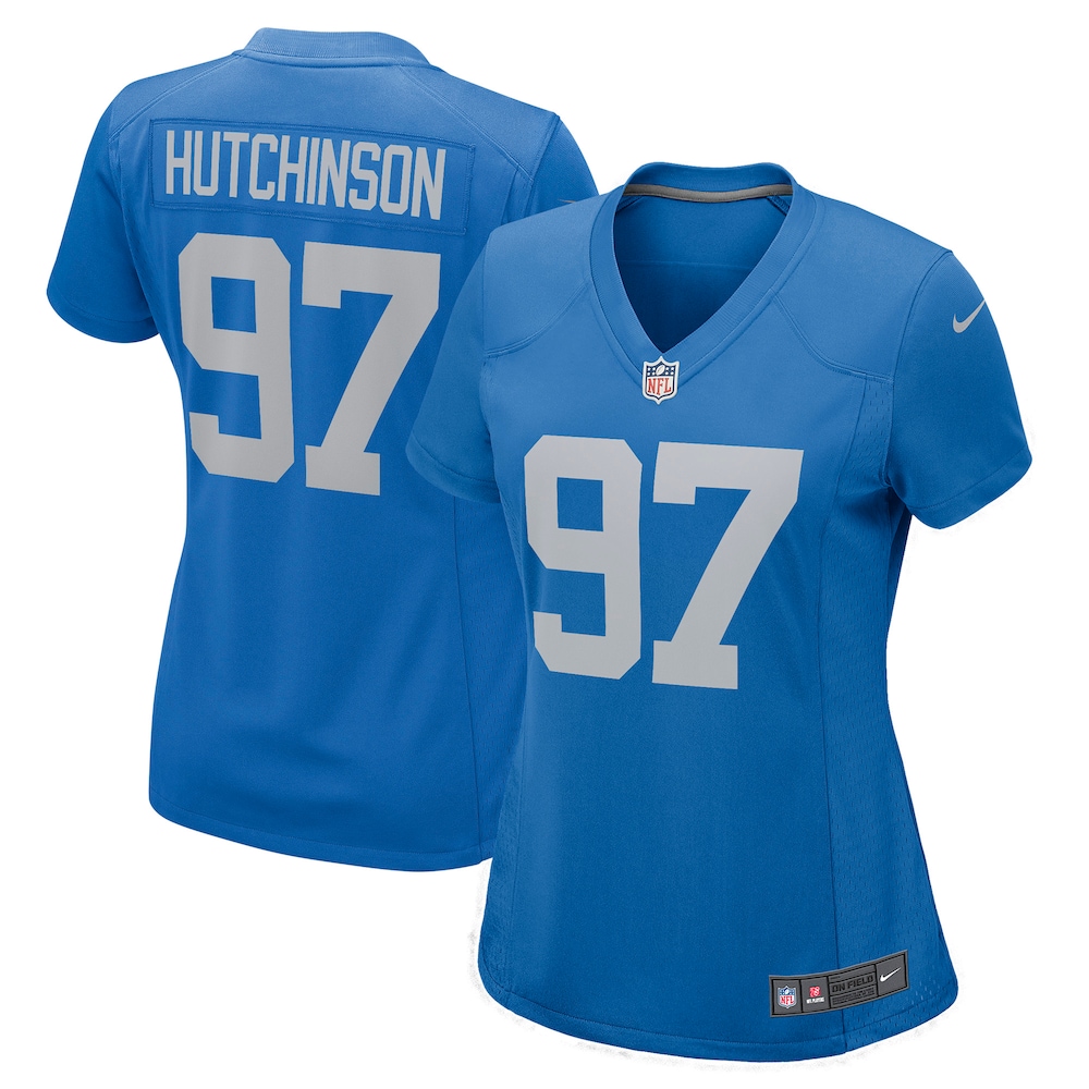 Aidan Hutchinson Detroit Lions Women's Player Jersey | Blue