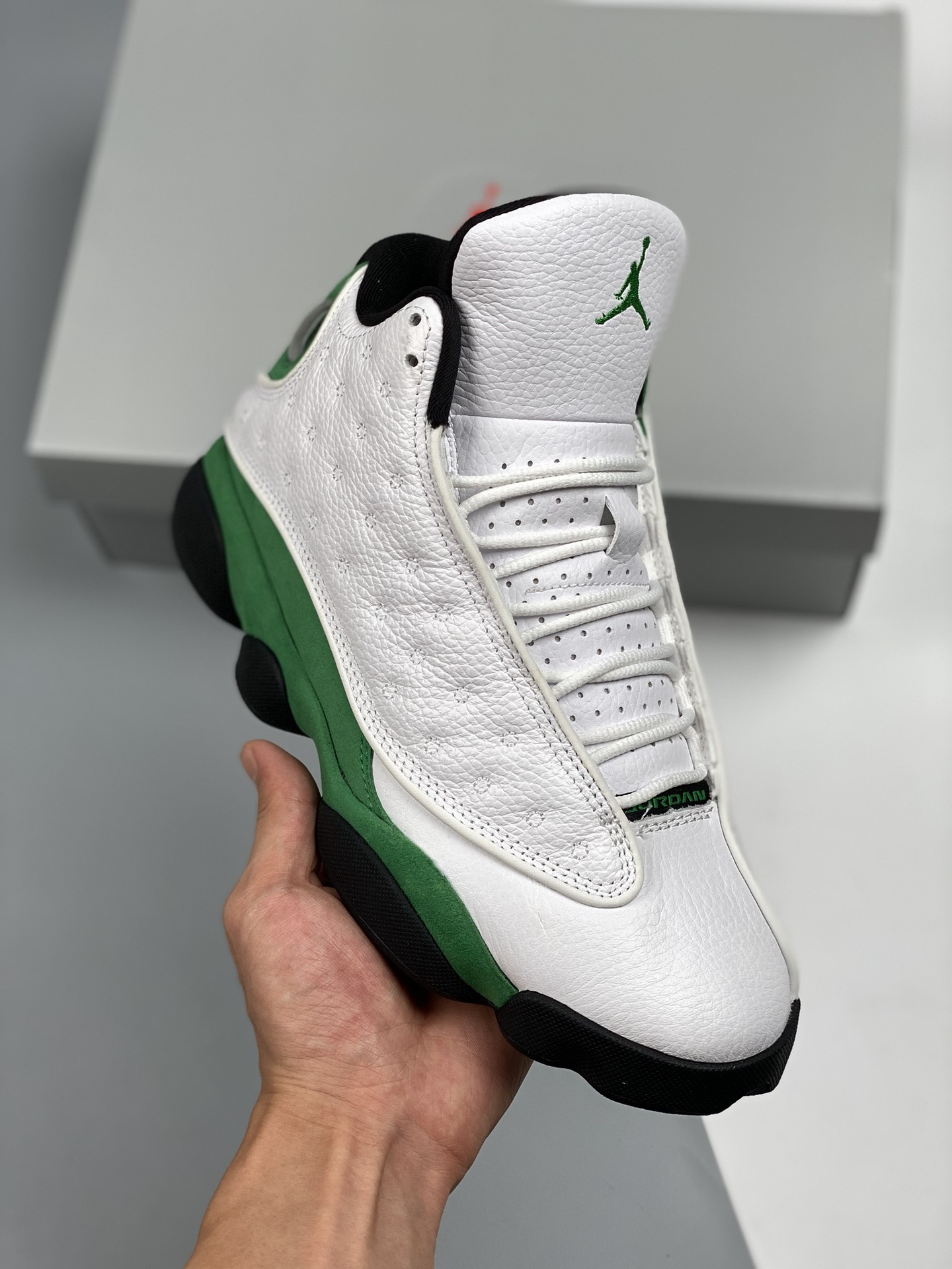 Air JD Jordan 13 "Lucky Green" DB6537-113 Shoes