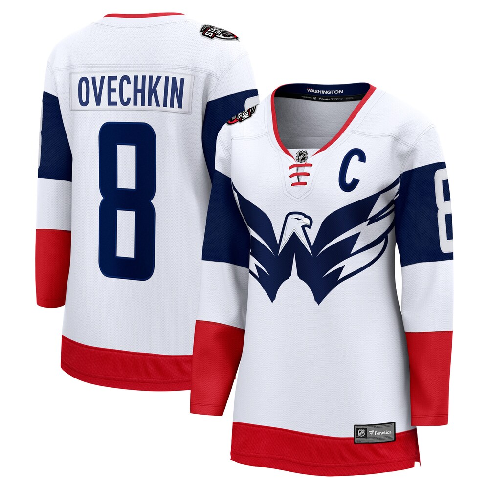 Alexander Ovechkin Washington Capitals Fanatics Women's NHL Stadium Series Breakaway Player Jersey | White