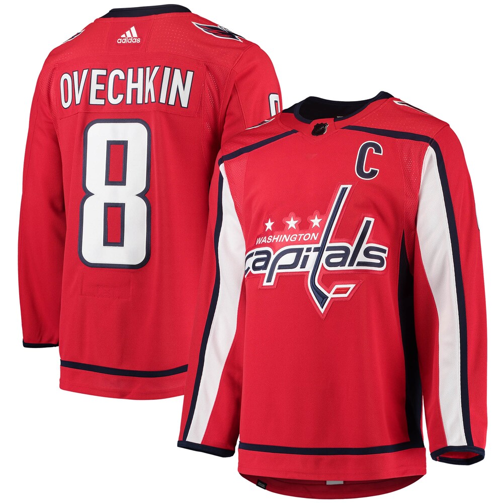 Alexander Ovechkin Washington Capitals Home Primegreen Authentic Player Jersey | Red