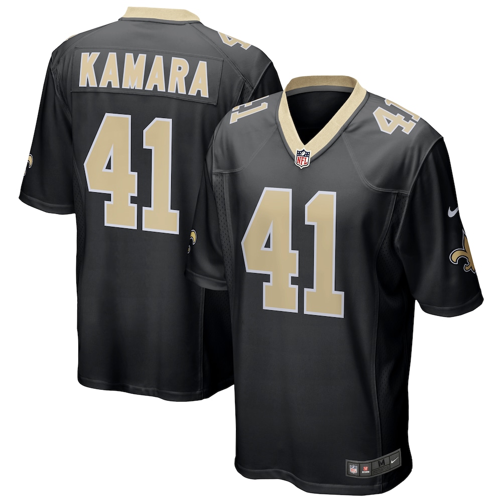 Alvin Kamara New Orleans Saints Game Jersey | Black