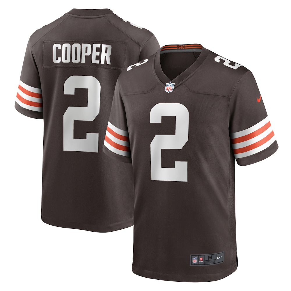 Amari Cooper Cleveland Browns Youth Game Jersey - Brown