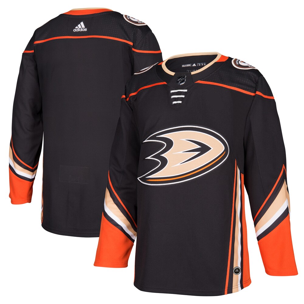 Anaheim Ducks Home Authentic Blank Jersey | Black