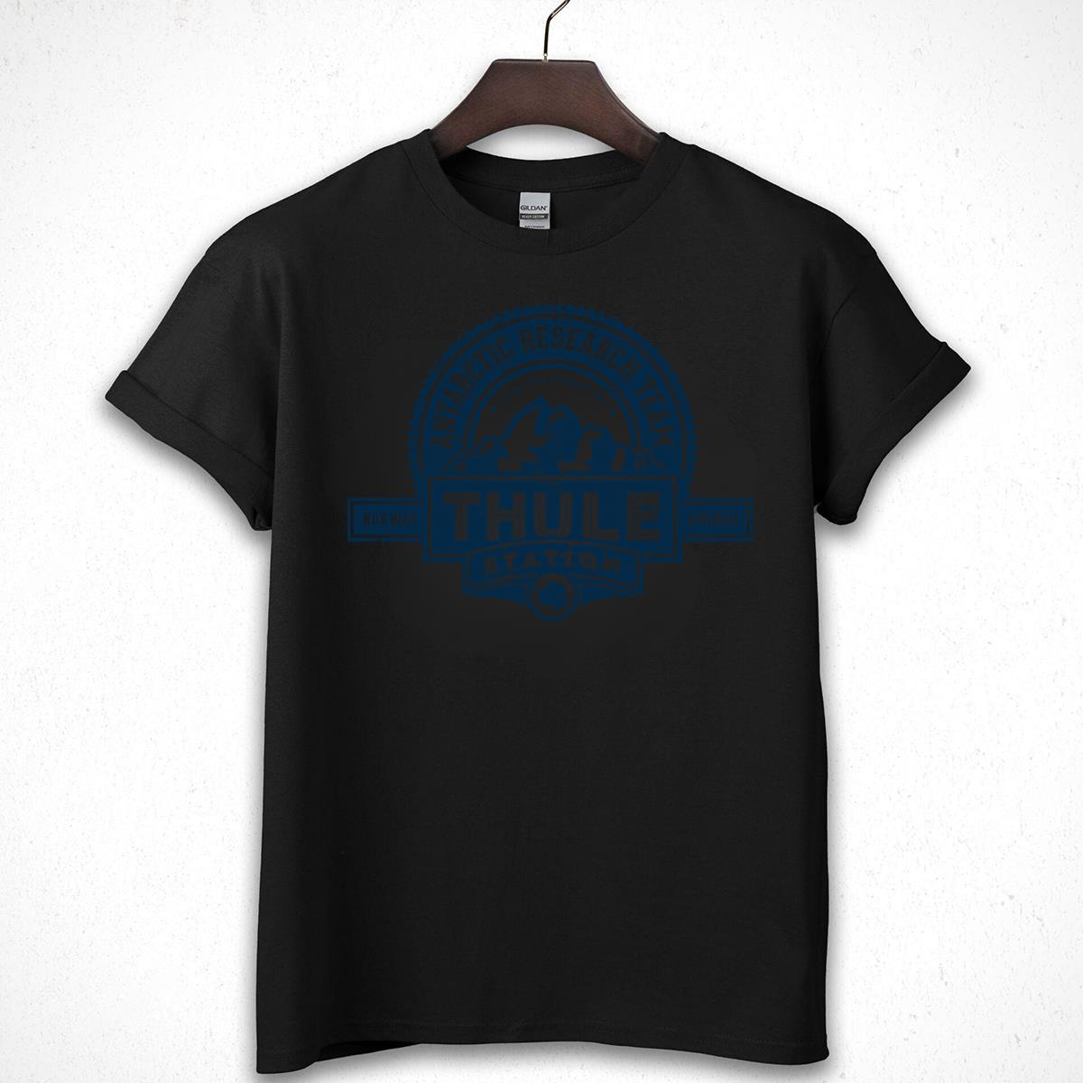 Antarctic Research Team Thule Station Vintage Graphic T-Shirt