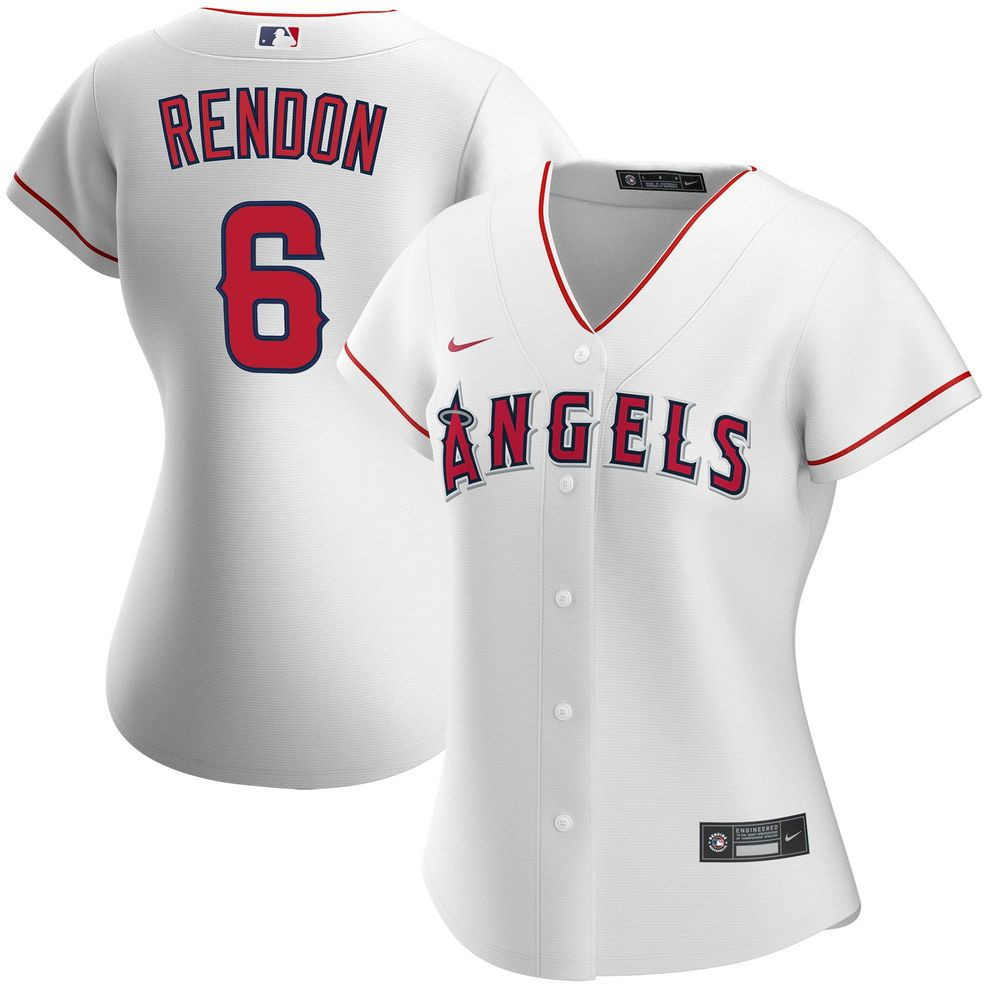 Anthony Rendon Los Angeles Angels Nike Women&#8217;s Home Replica Player Jersey &#8211; White
