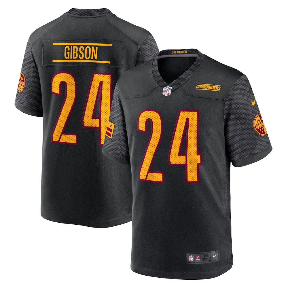 Antonio Gibson Washington Commanders Youth Game Jersey - Black