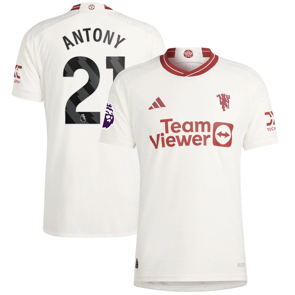 Antony Manchester United 2023/24 Third Player Jersey - White