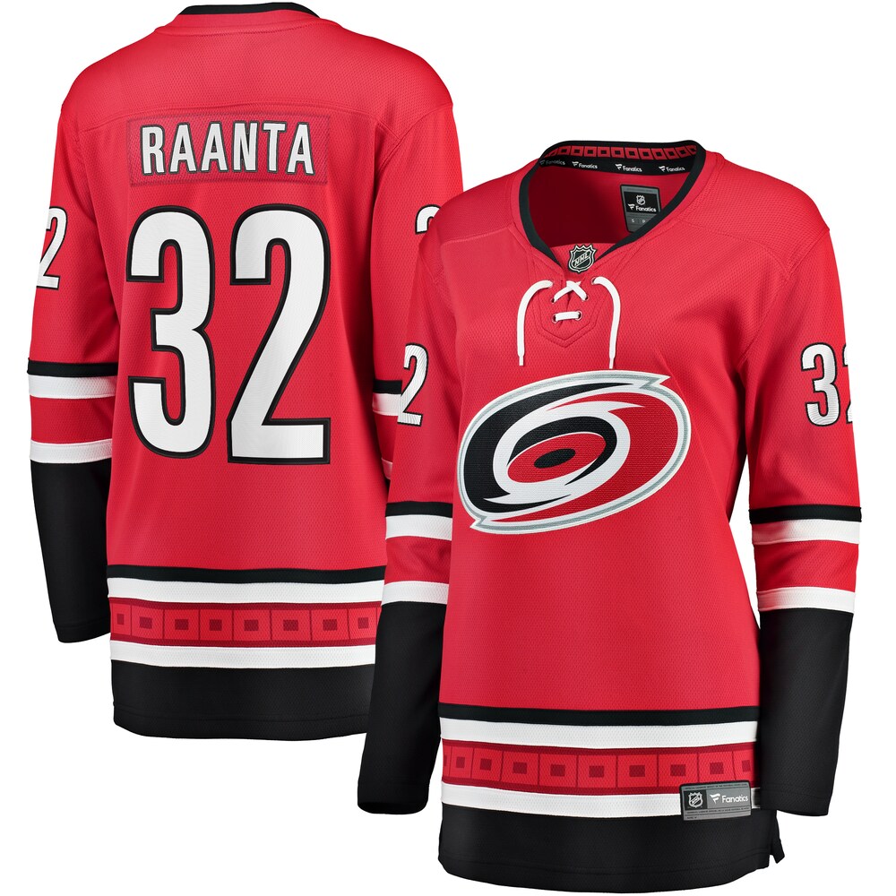 Antti Raanta Carolina Hurricanes Fanatics Women's Alternate Breakaway Player Jersey - Red