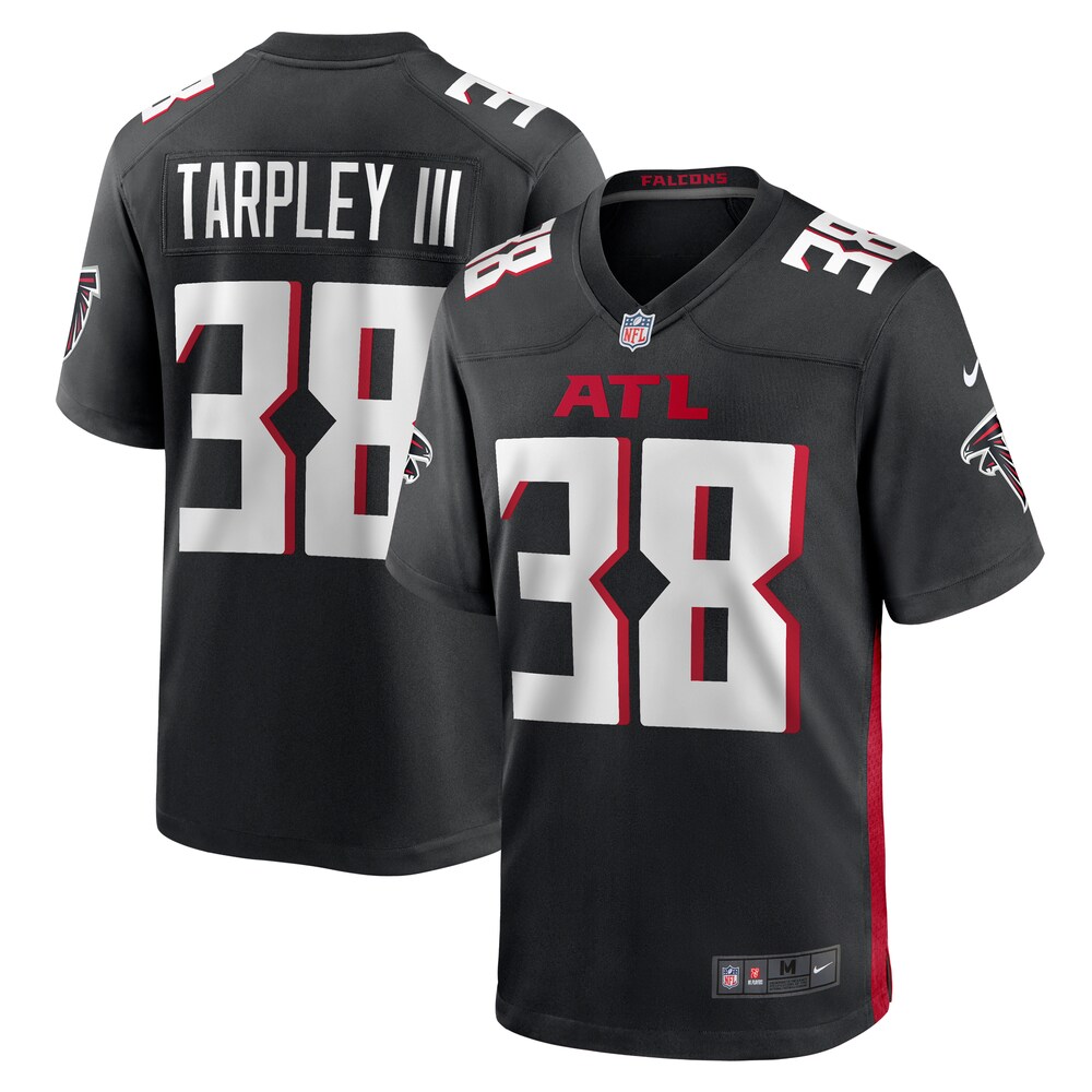 Arnold Tarpley III Atlanta Falcons Nike  Game Jersey -  Black