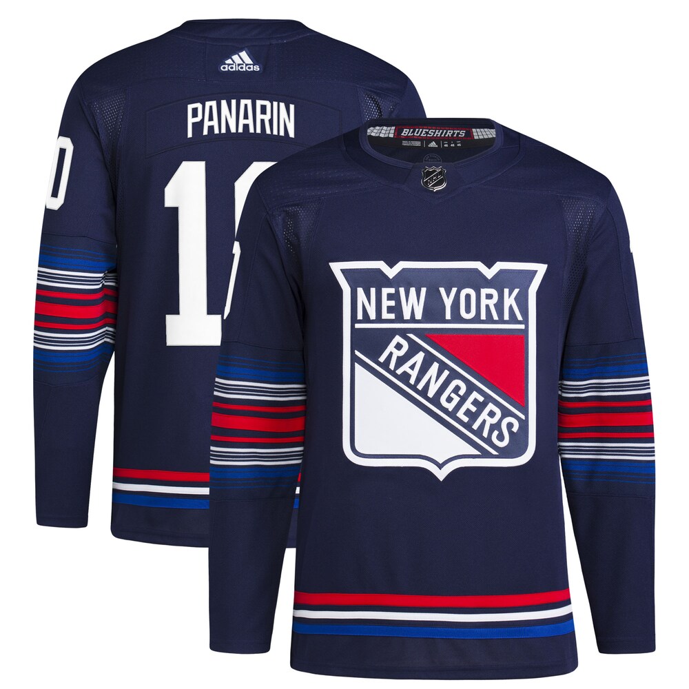 Artemi Panarin New York Rangers adidas Alternate Authentic Primegreen Player Jersey - Navy