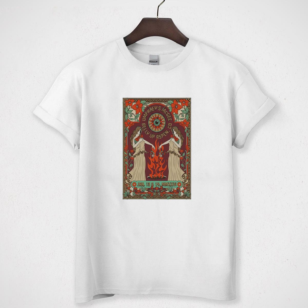 Aspen Colorado January 2026 Live Music Event Graphic T-Shirt