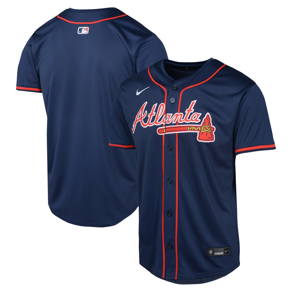 Atlanta Braves Nike Youth Alternate Limited Jersey - Navy