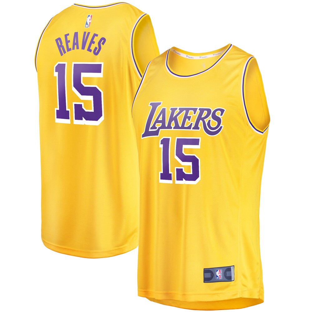 Austin Reaves Los Angeles Lakers Fanatics Fast Break Player Jersey - Icon Edition - Gold