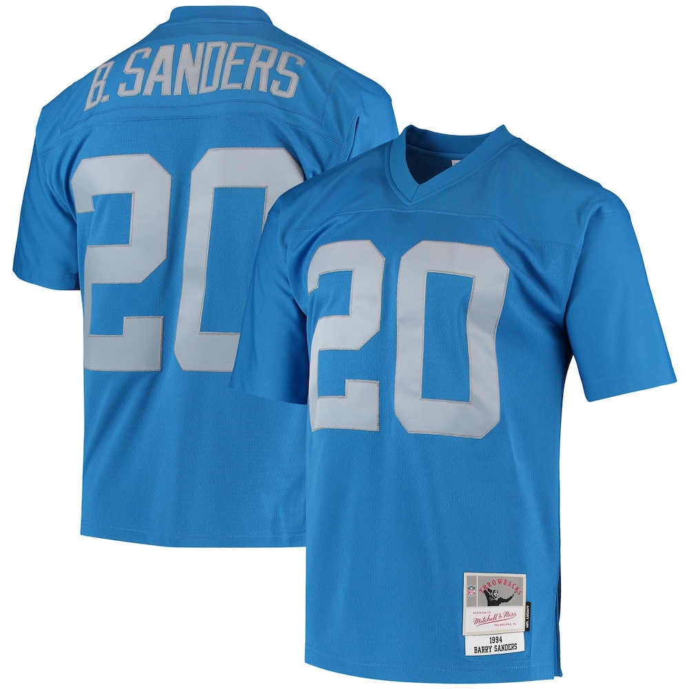 Barry Sanders Detroit Lions Mitchell & Ness Legacy Replica Jersey - Blue