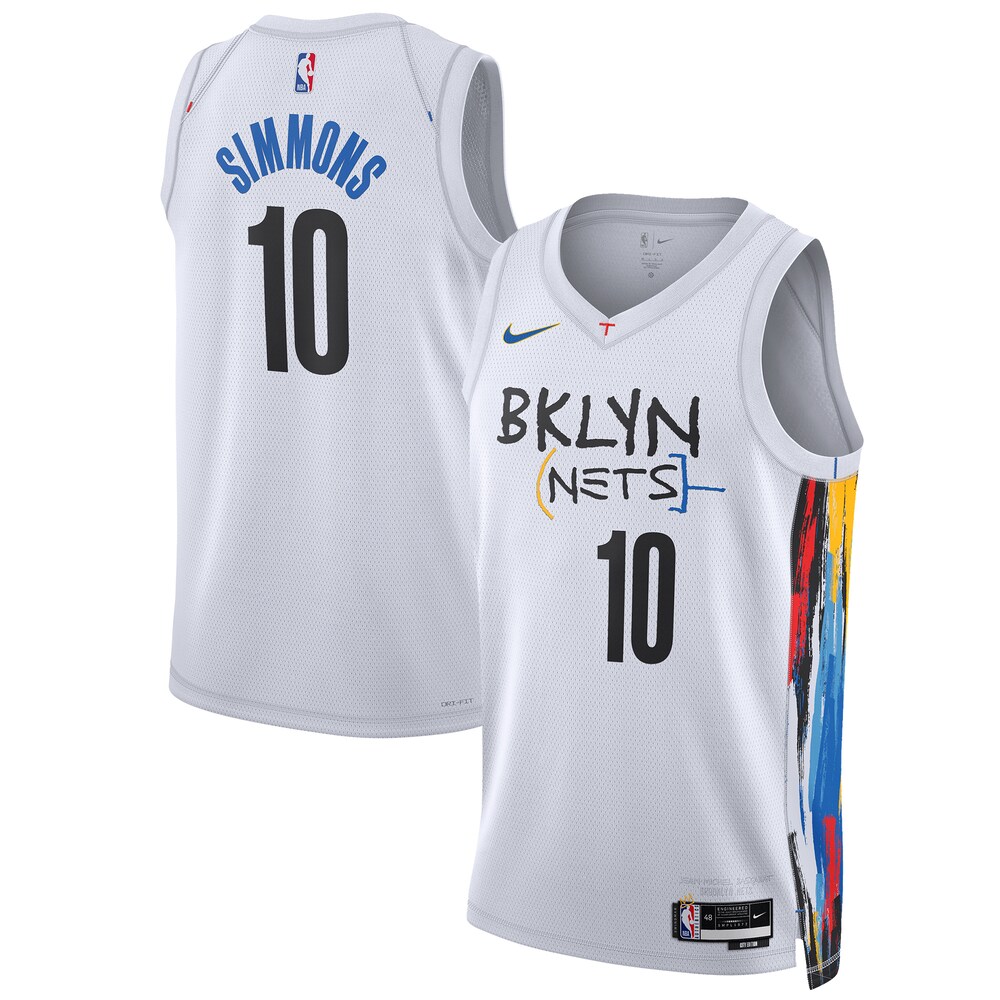 Ben Simmons Brooklyn Nets Unisex 2022/23 Swingman Jersey | City Edition | White