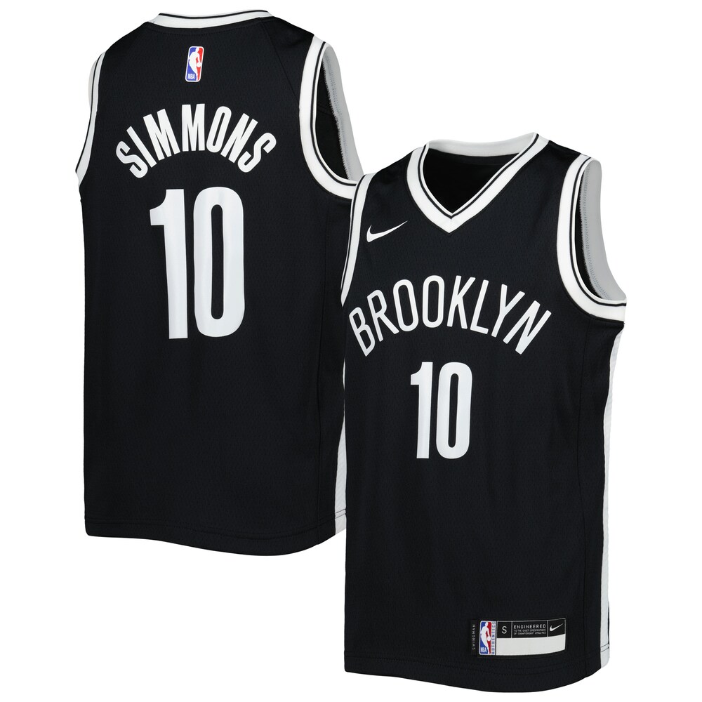 Ben Simmons Brooklyn Nets Youth Swingman Jersey | Icon Edition | Black