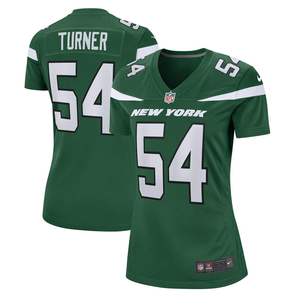 Billy Turner New York Jets Nike Women's  Game Jersey - Gotham Green