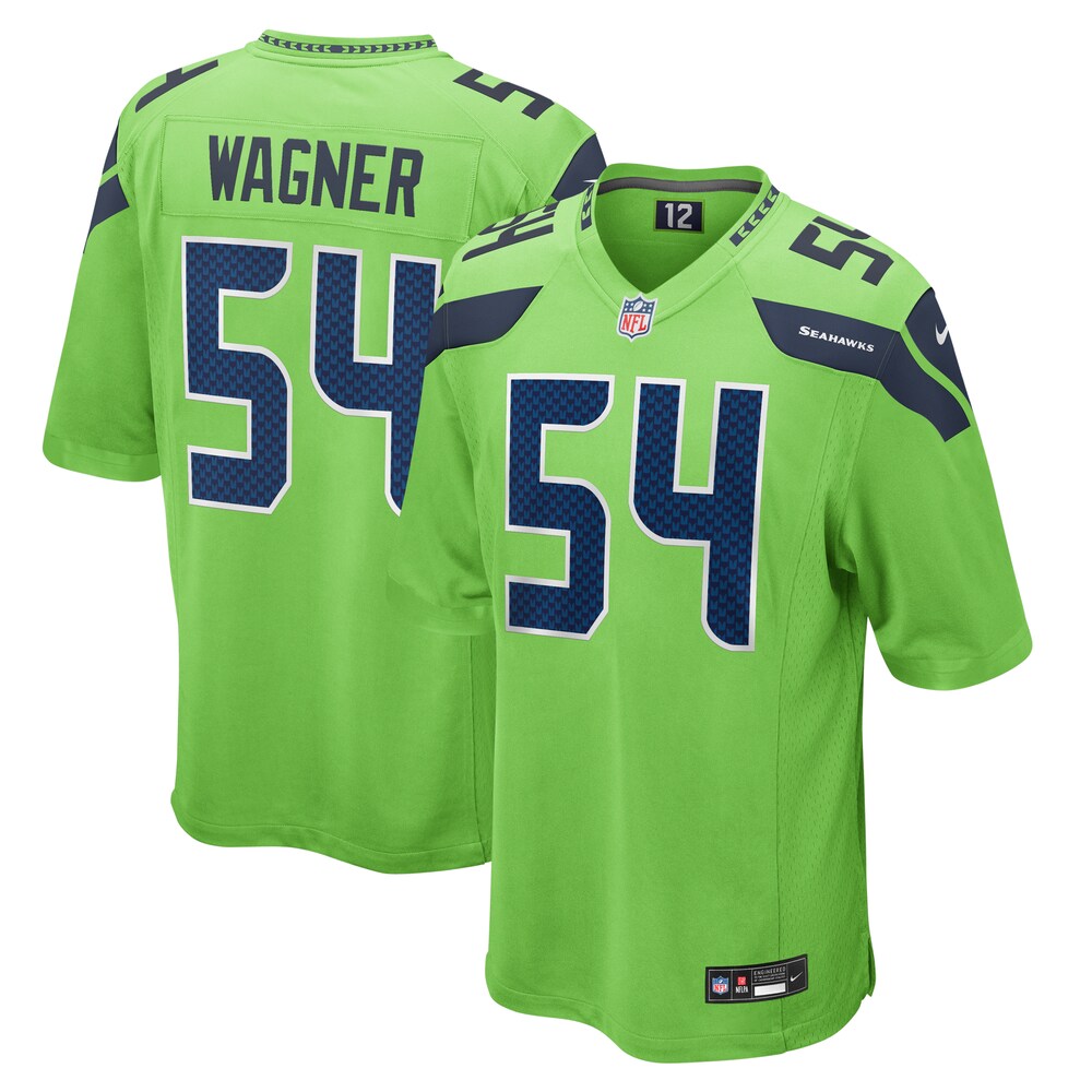 Bobby Wagner Seattle Seahawks Nike  Game Jersey - Neon Green