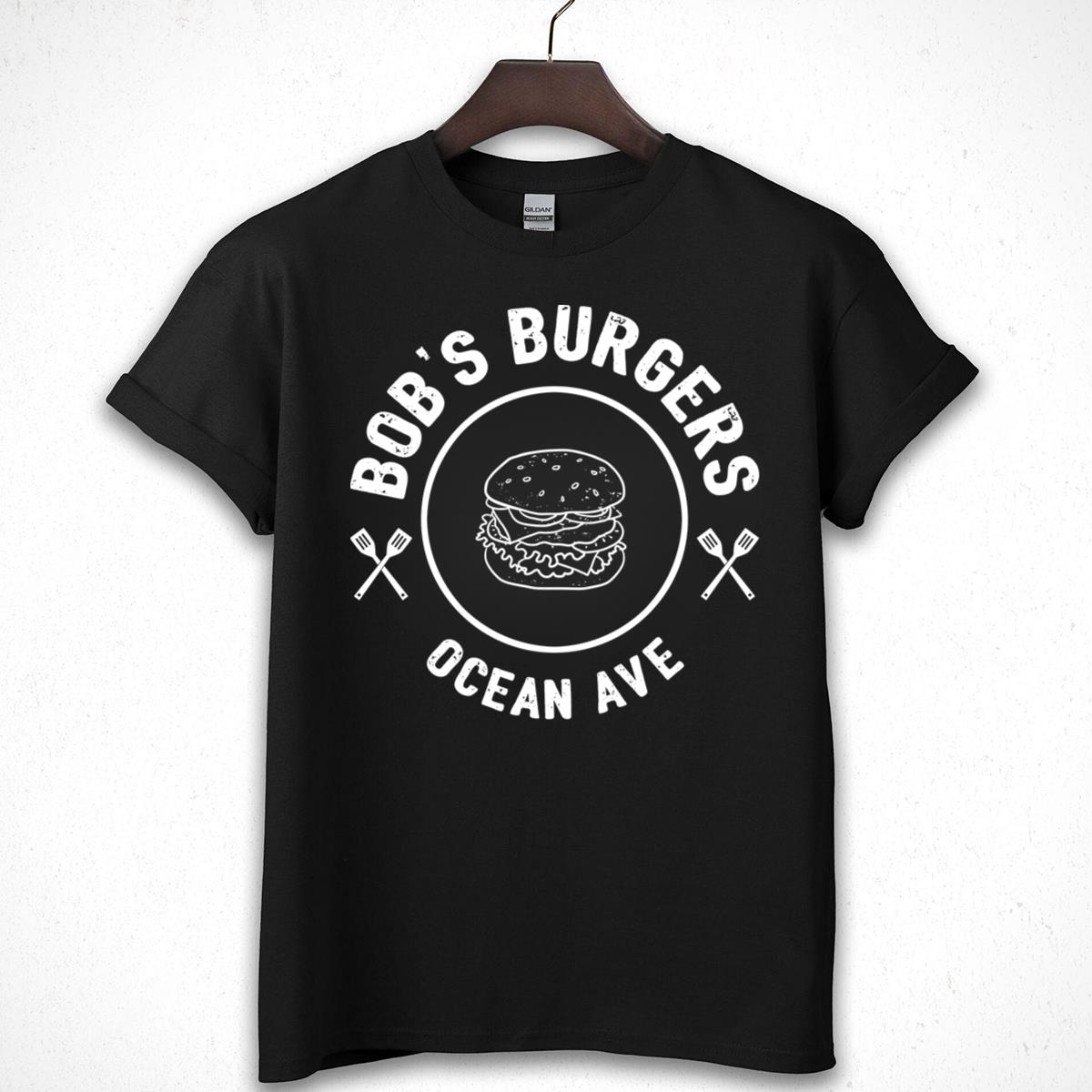 Bob's Burgers Ocean Ave Retro Graphic Tee