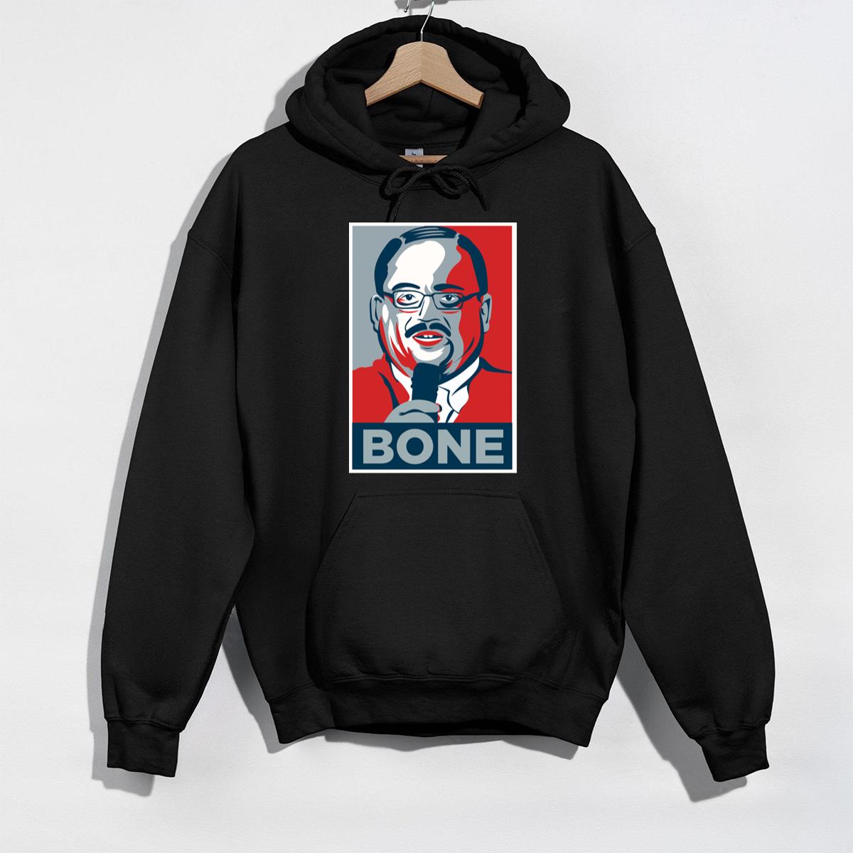 Bone Graphic T-Shirt, Inspired Hope Style, Red, White, and Blue