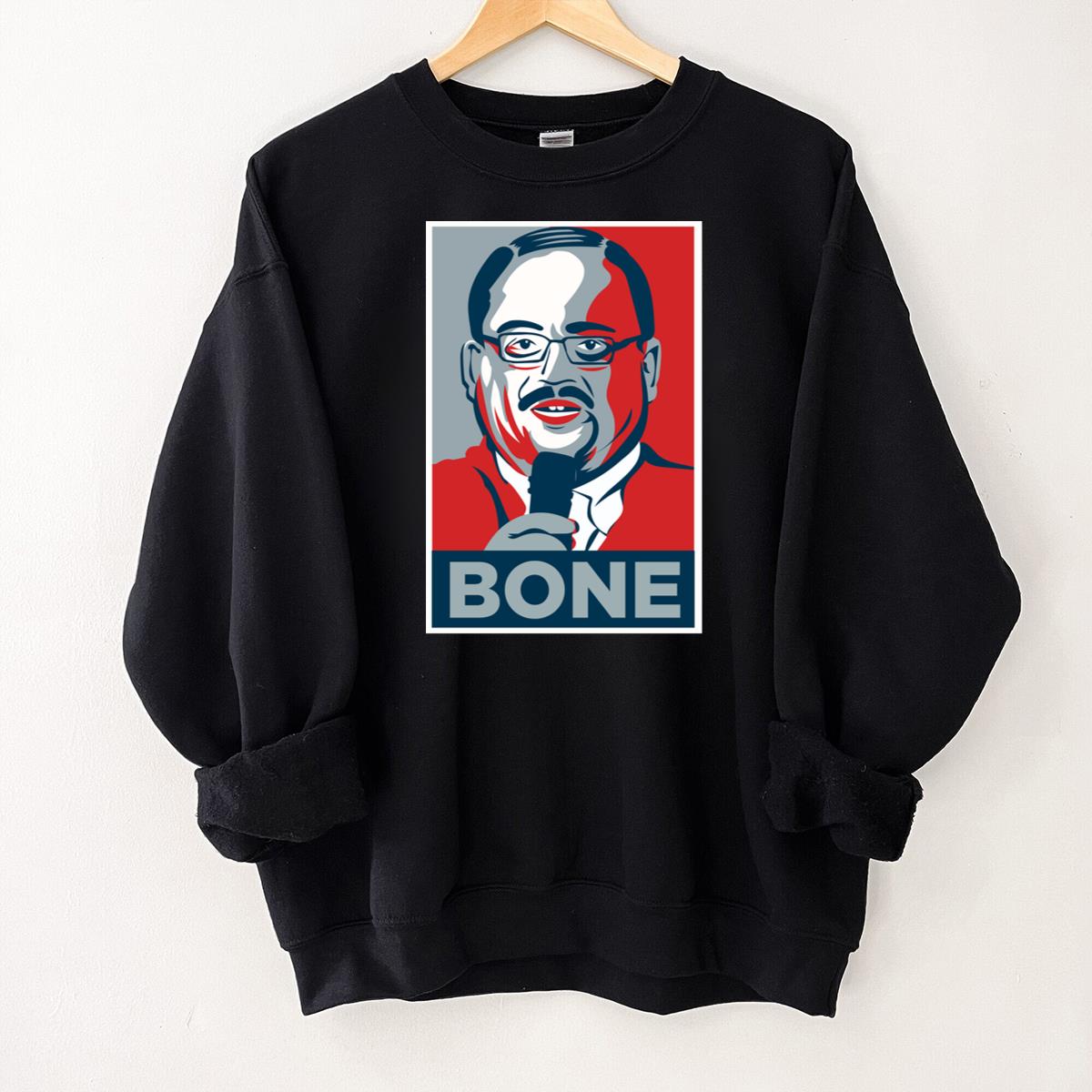 Bone Graphic T-Shirt, Inspired Hope Style, Red, White, and Blue