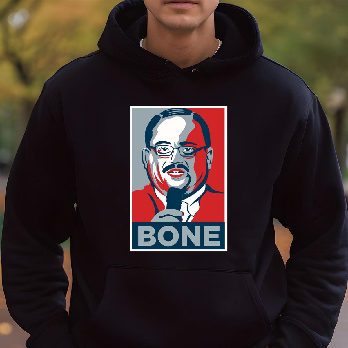 Bone Graphic T-Shirt, Inspired Hope Style, Red, White, and Blue