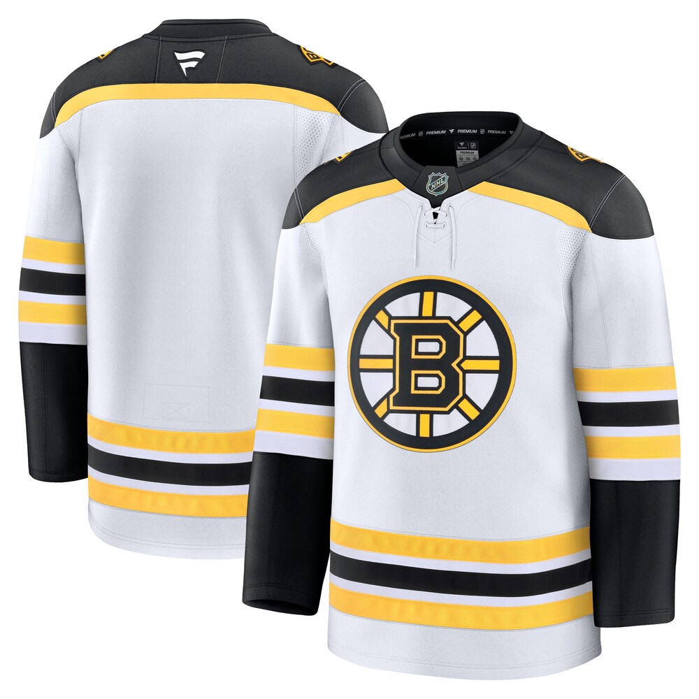 Boston Bruins Fanatics Away Premium Jersey - White