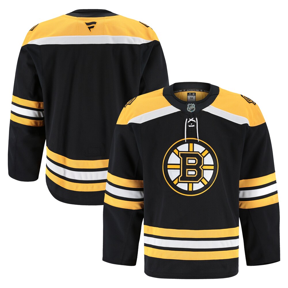 Boston Bruins Fanatics Home Authentic Pro Jersey - Black