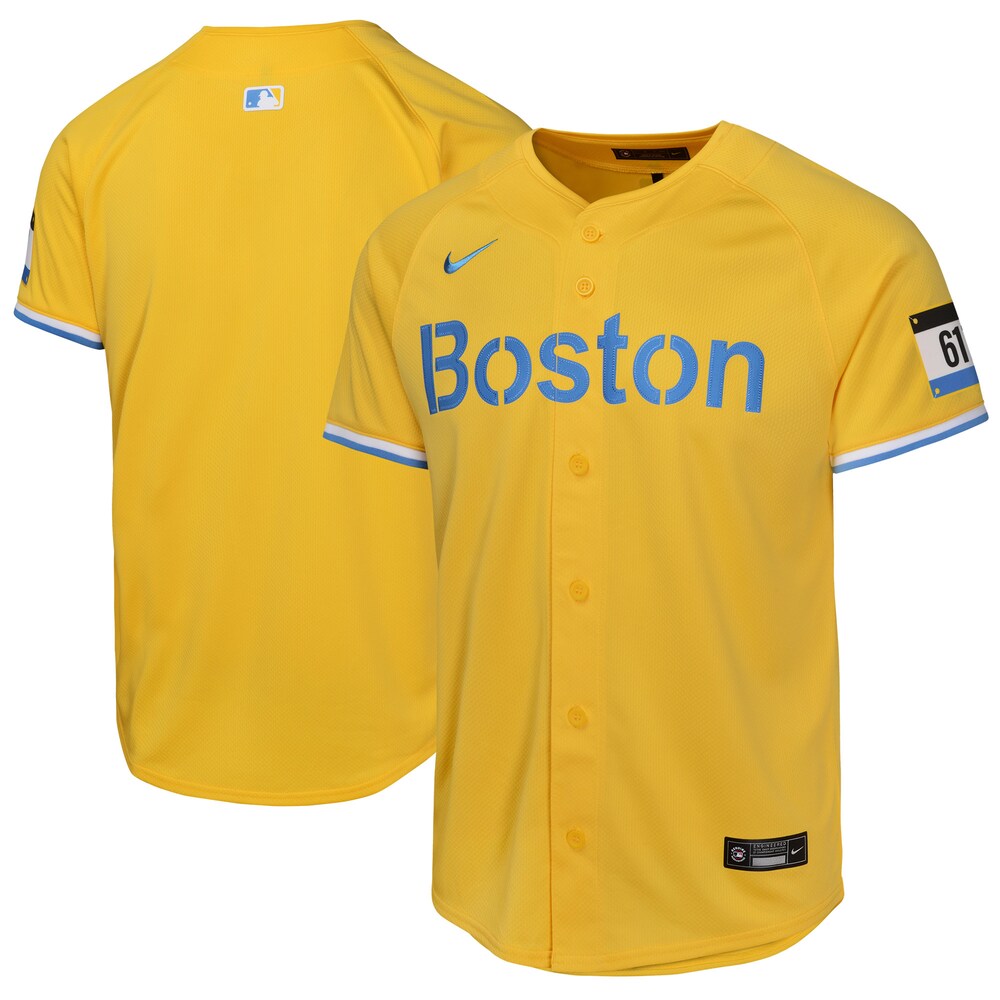 Boston Red Sox Youth City Connect Limited Jersey | Gold