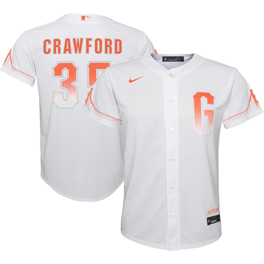 Brandon Crawford San Francisco Giants Nike Toddler City Connect Replica Player Jersey - White