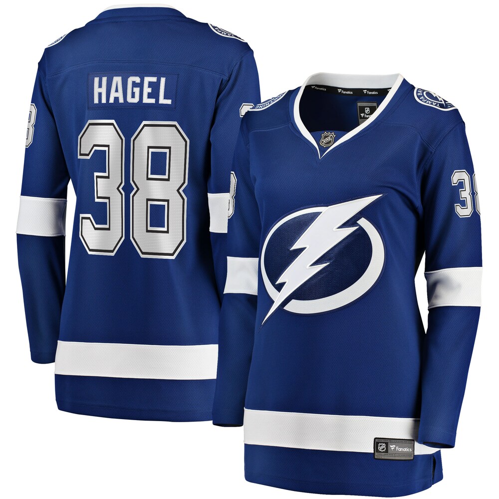 Brandon Hagel Tampa Bay Lightning Fanatics Women's Home Breakaway Player Jersey - Blue